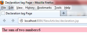 out of declares fields